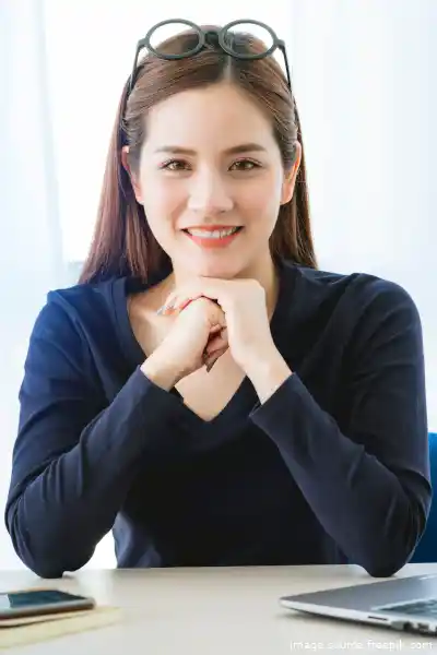 Creative business woman